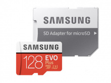 Карта памяти Samsung EVO Plus 2020 microSDXC 128GB