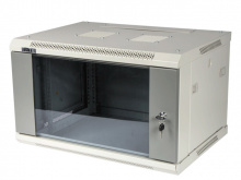 Телекоммуникационный шкаф настенный TWT серии Pro TWT-CBWPG-22U-6x4-GY